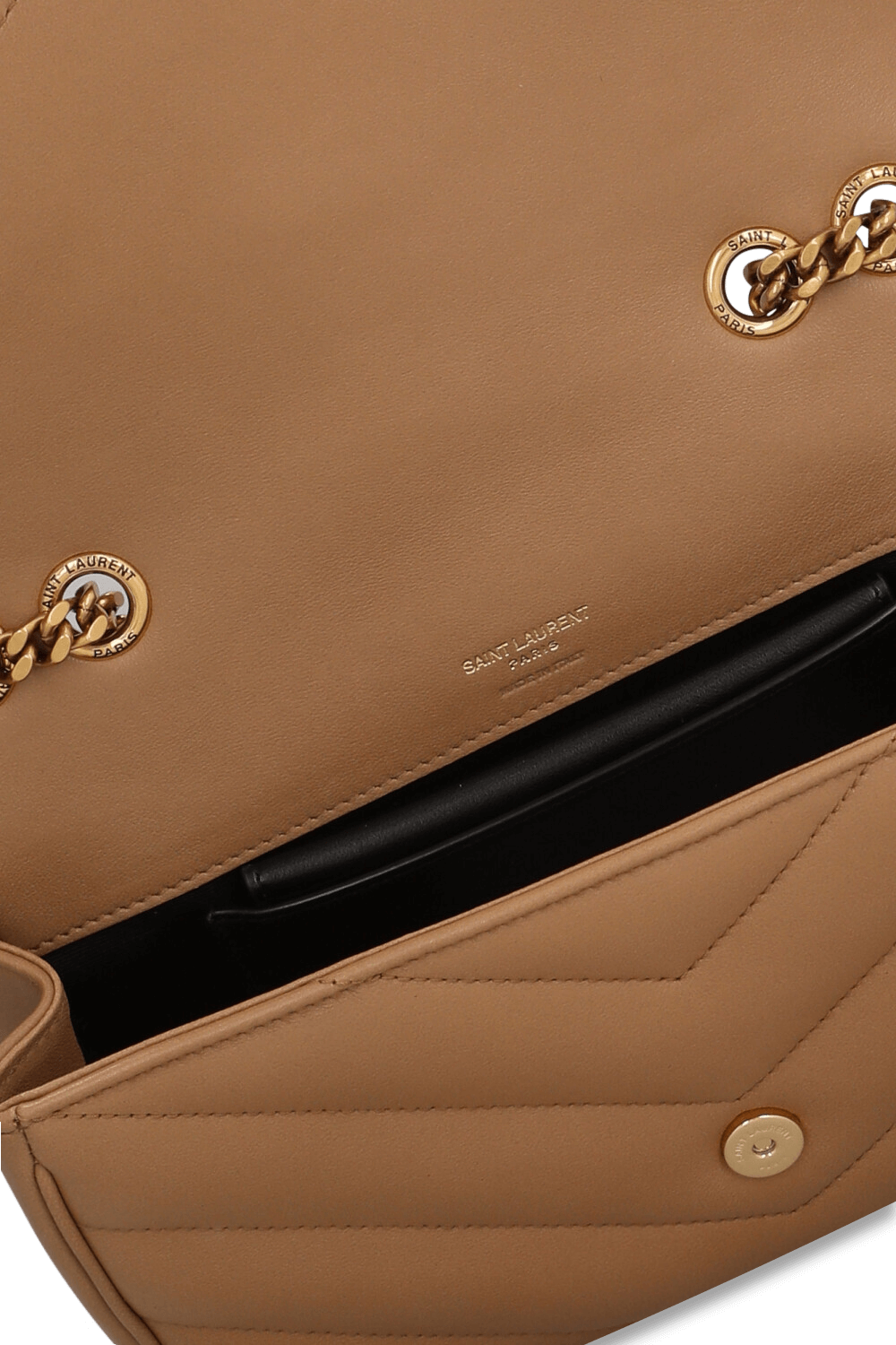 תמונת פנים של תיק כתף לולו בגודל סמול