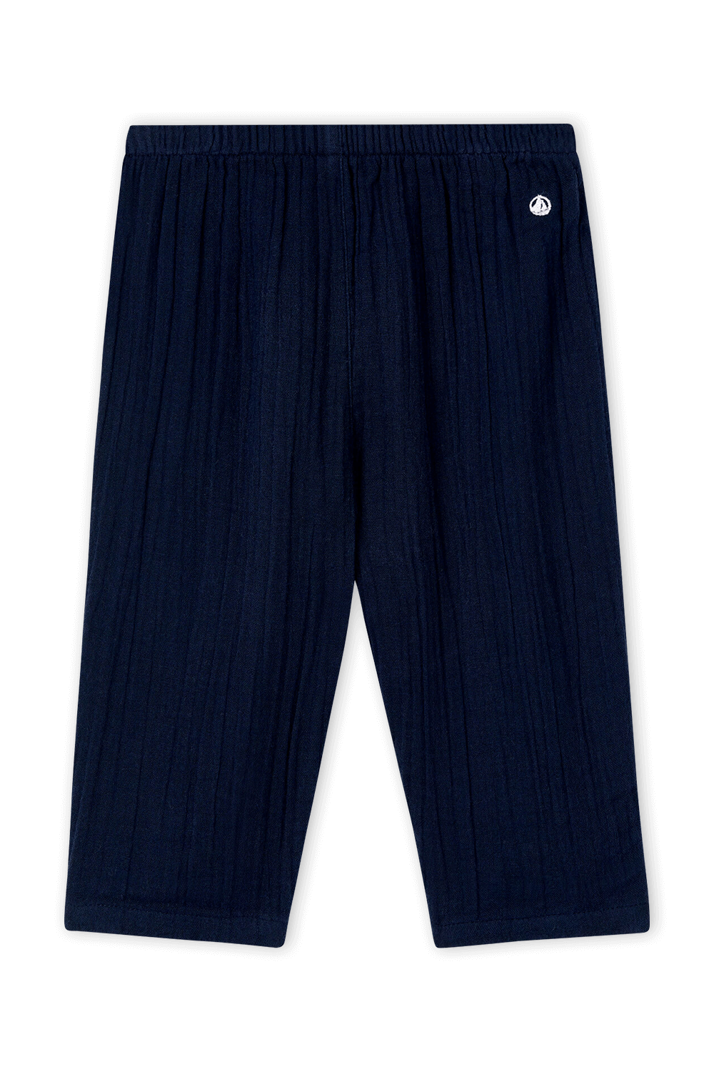 מכנסיים בגוון כחול נייבי - גילאי 3-12 חודשים PETIT BATEAU