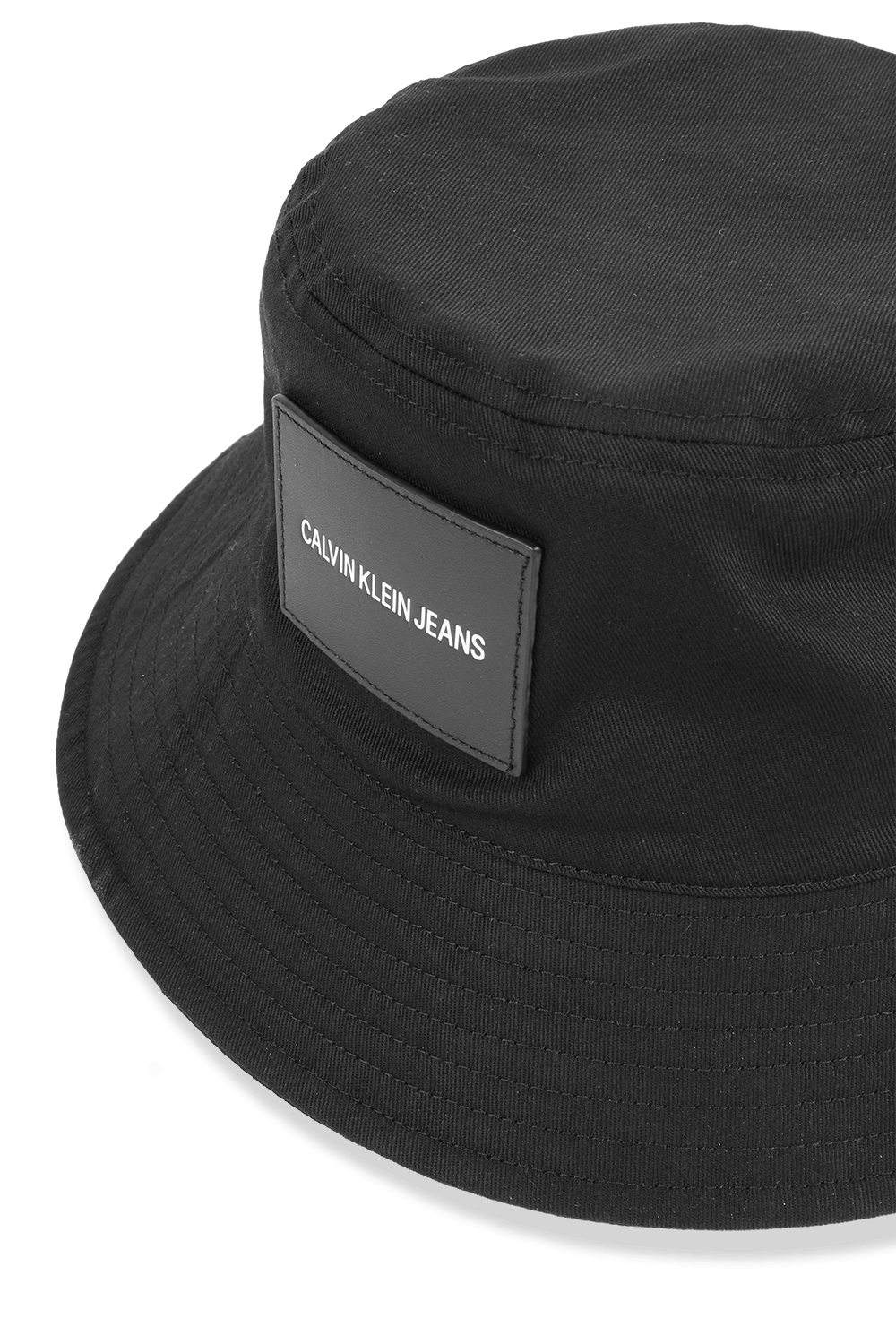 תמונת תקריב של Logo Bucket Hat in Black