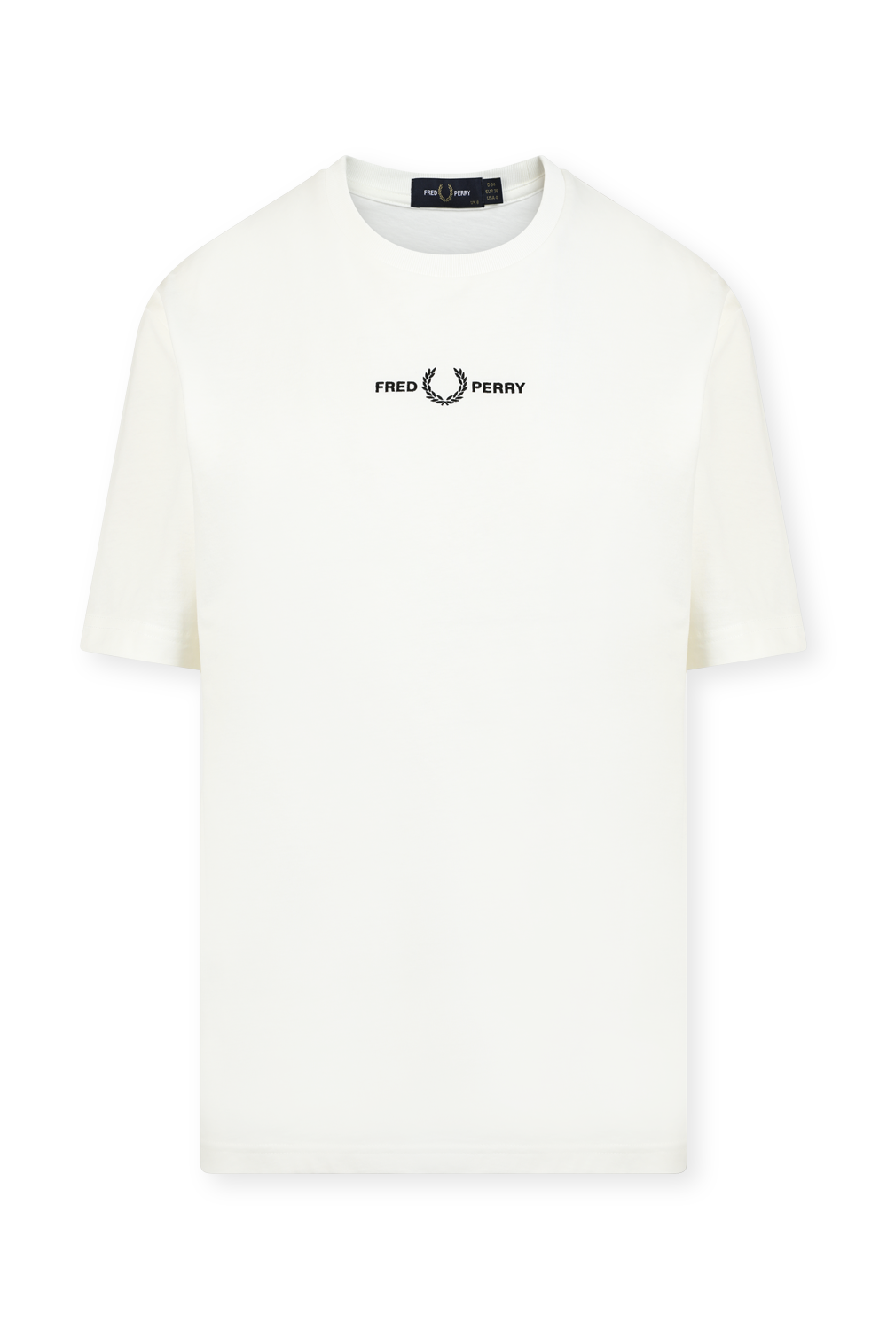 תמונה קידמית של חולצת טי סלים עם לוגו