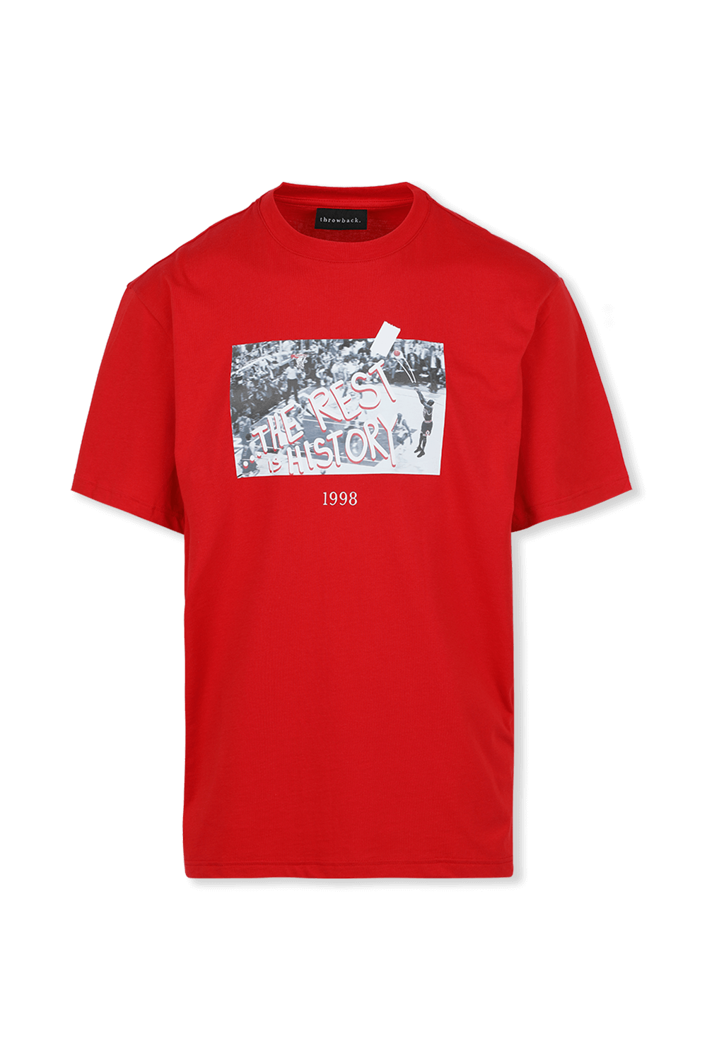 תמונה קידמית של Tee History in Red