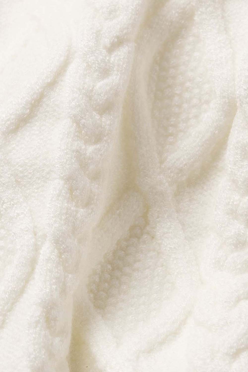 תמונה אחורית של CABLEKNIT CARDIGAN