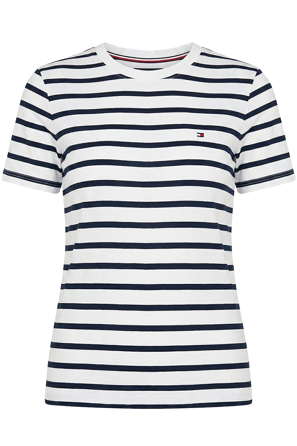 תמונה קידמית של חולצת טי סלים פיט