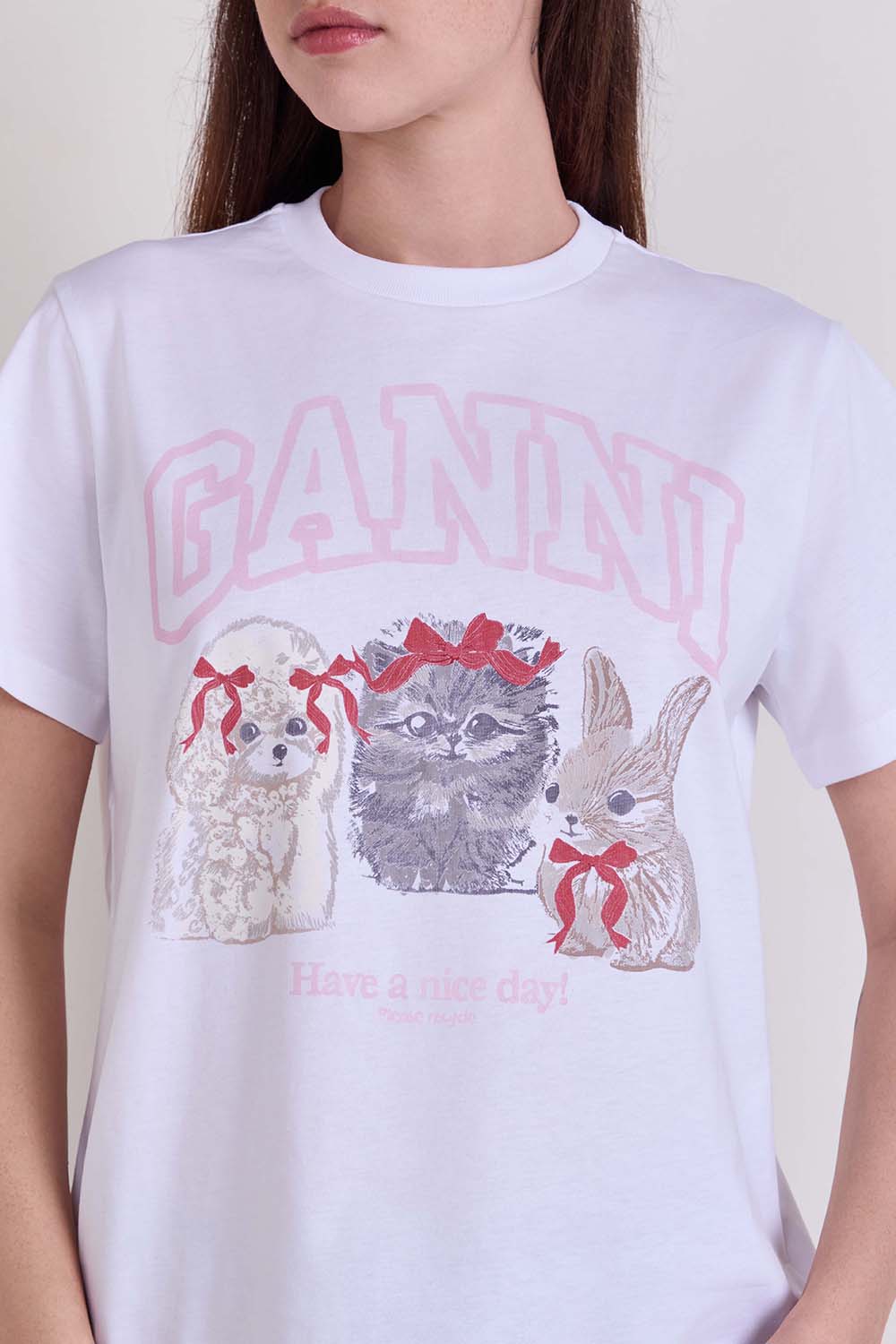 תמונת תקריב דוגמן של חולצת טי