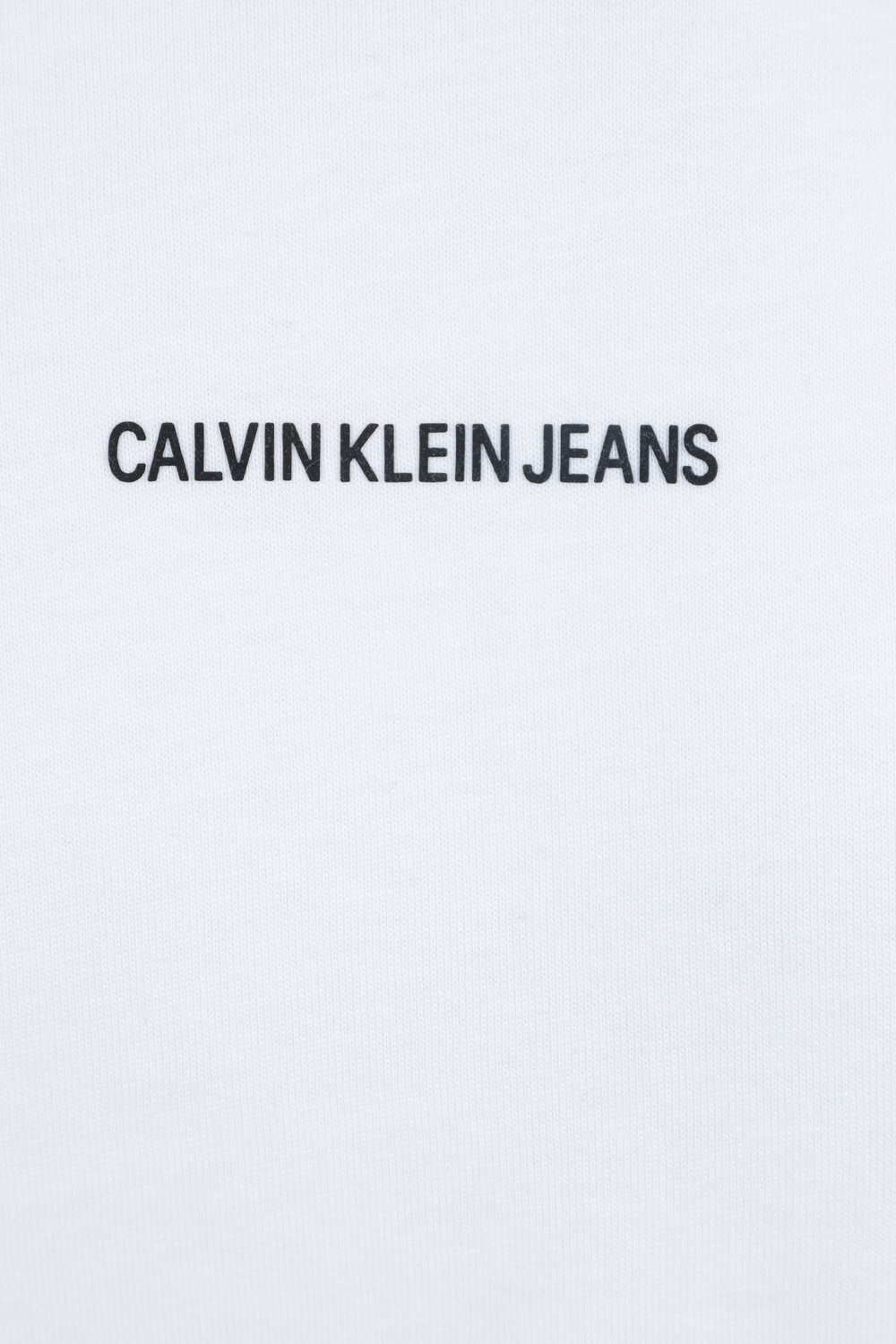 חולצת לוגו טי מכותנה אורגנית CALVIN KLEIN