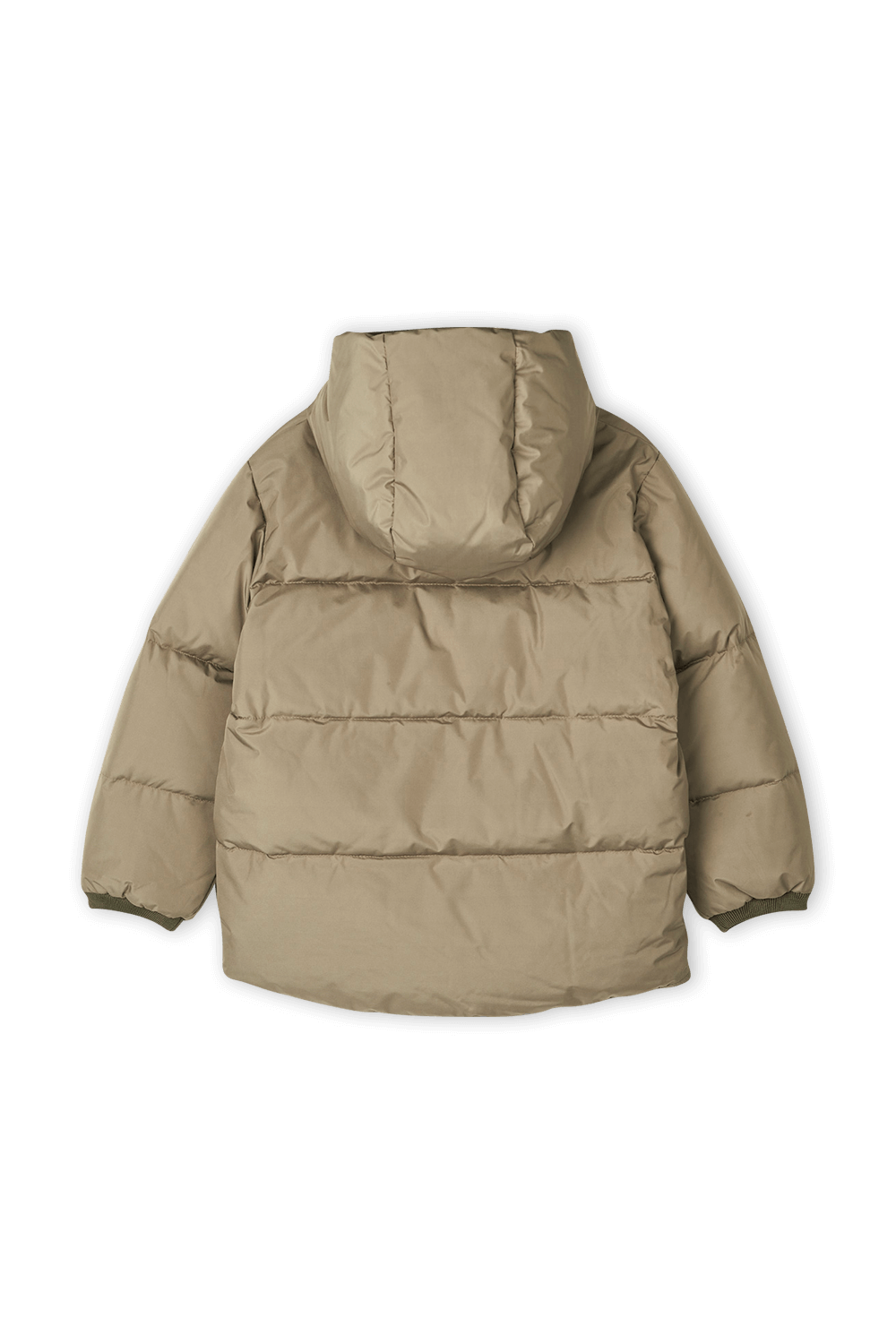 תמונה אחורית של גילאי 6-10 מעיל פלה פאפר בגוון חום