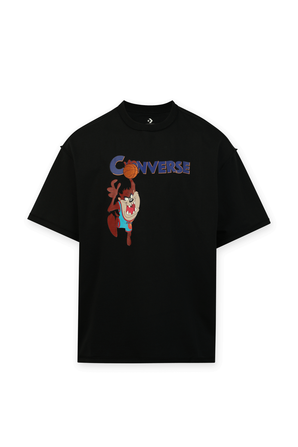 תמונה קידמית של Converse x Space Jam T-Shirt in Black