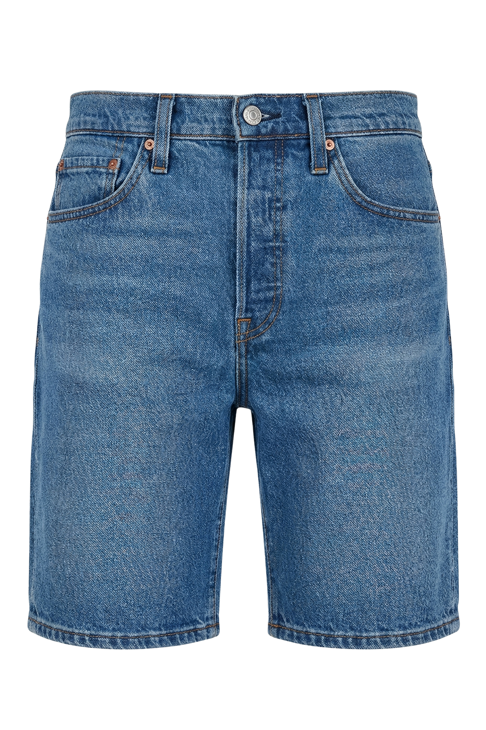 תמונה קידמית של מכנסי ג'ינס קצרים 501