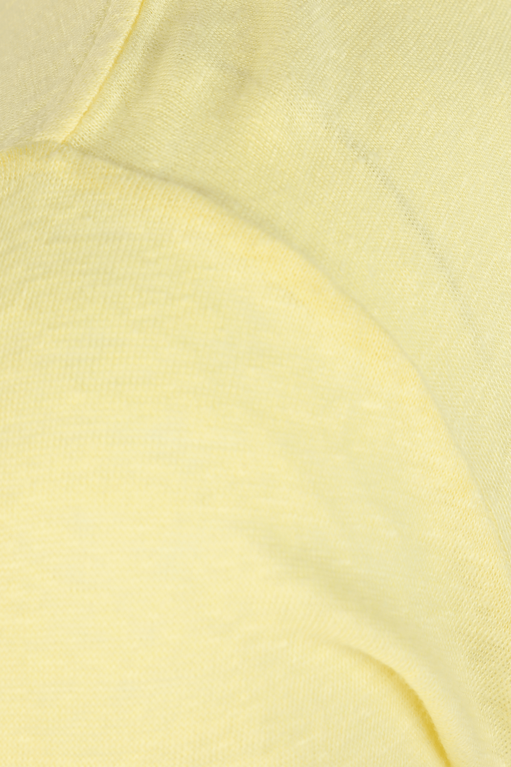 תמונה אחורית של טישירט בצהוב בננה