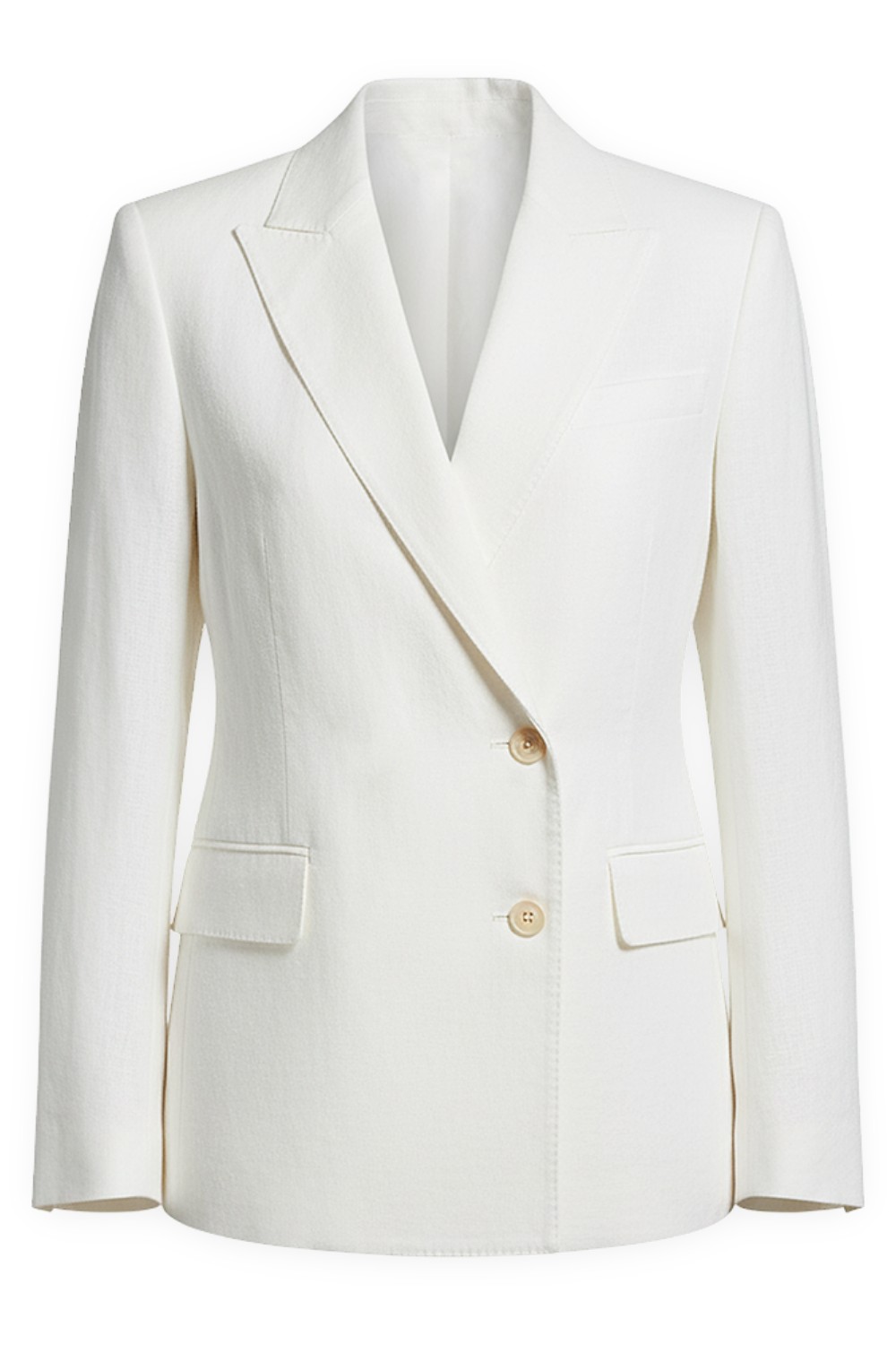 תמונה קידמית של בלייזר פשתן