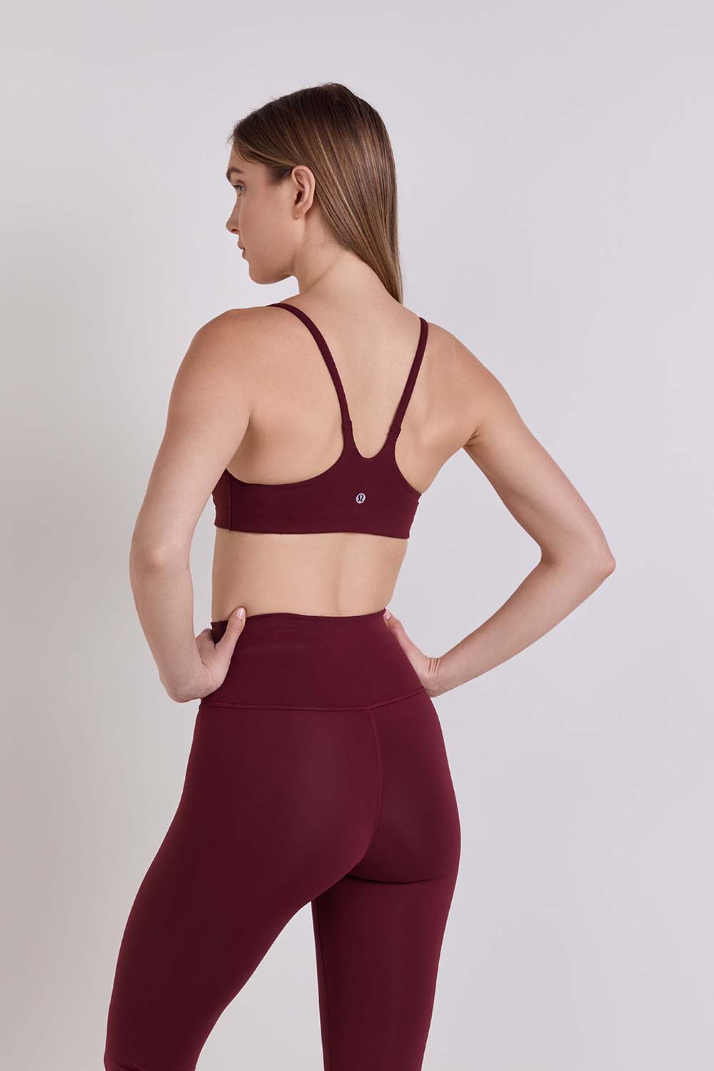 תמונת דוגמן אחורית של Wunder Train Strappy Racer Bra A/B Cup