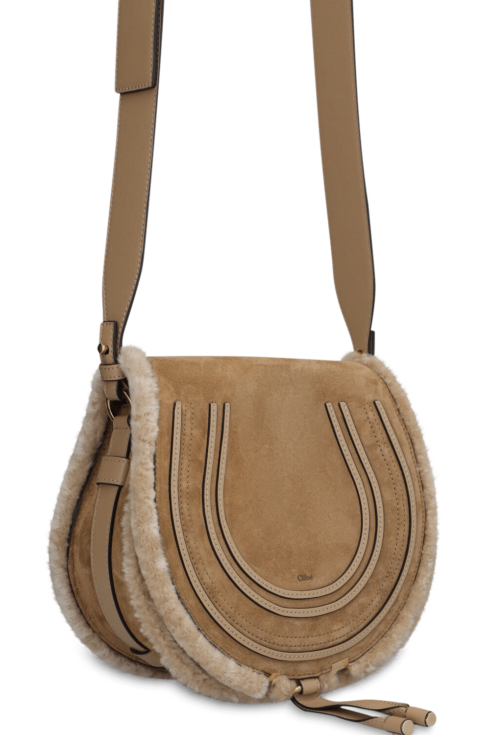 תמונת תקריב של תיק אוכף מרסי סמול