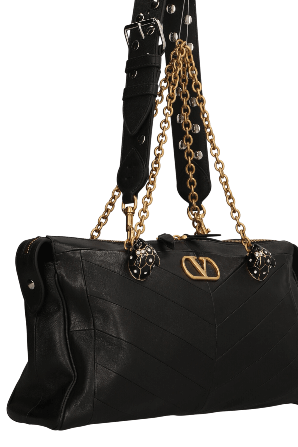 תמונת תקריב של תיק כתף