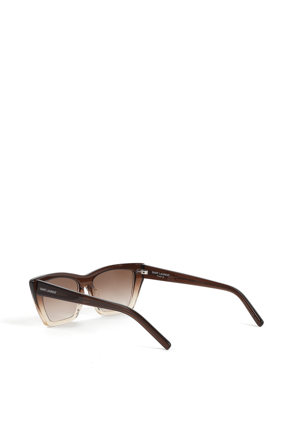 New Wave Sunglasses in Brown SAINT LAURENT