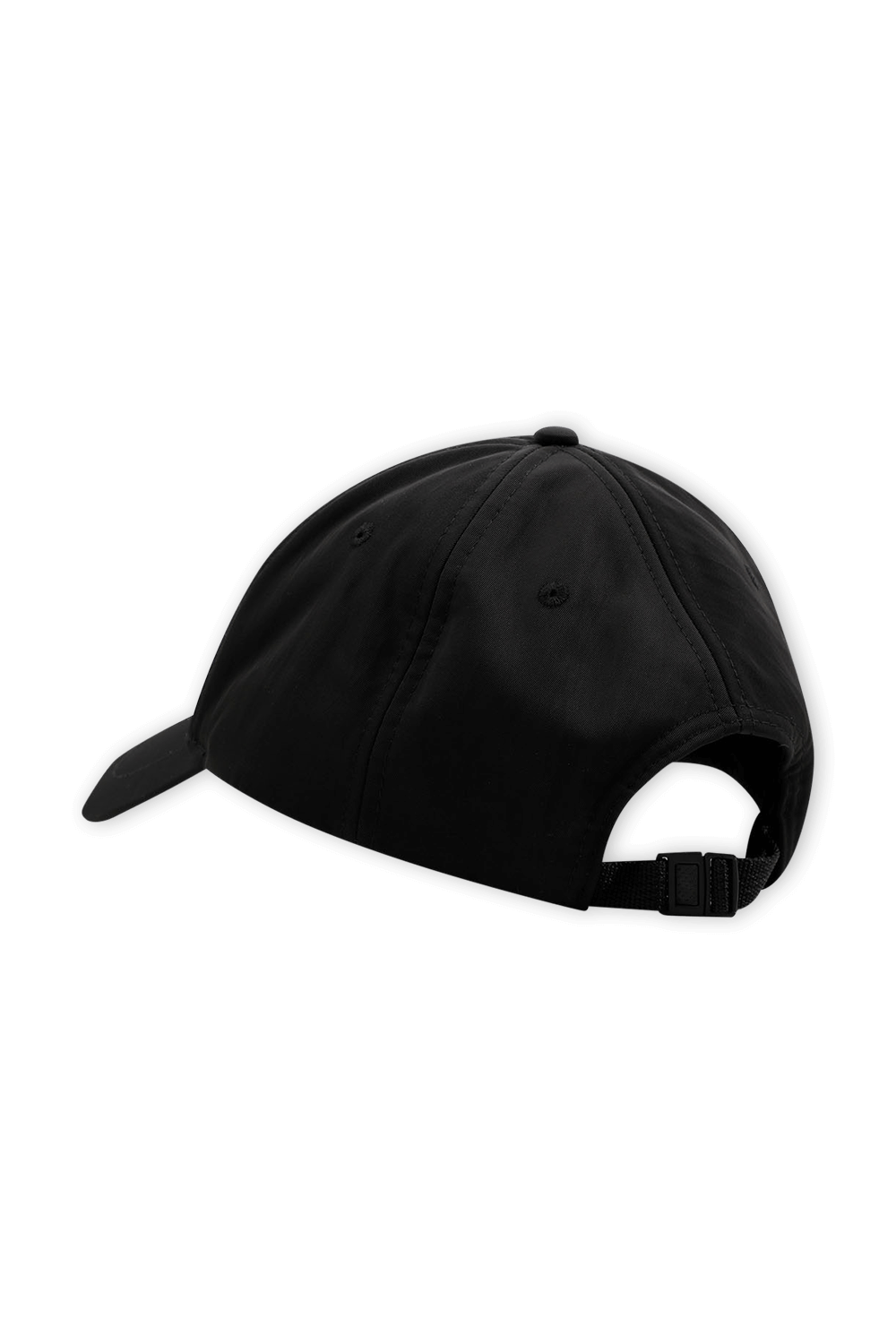 תמונת תקריב של X Logo Baseball Cap in Black