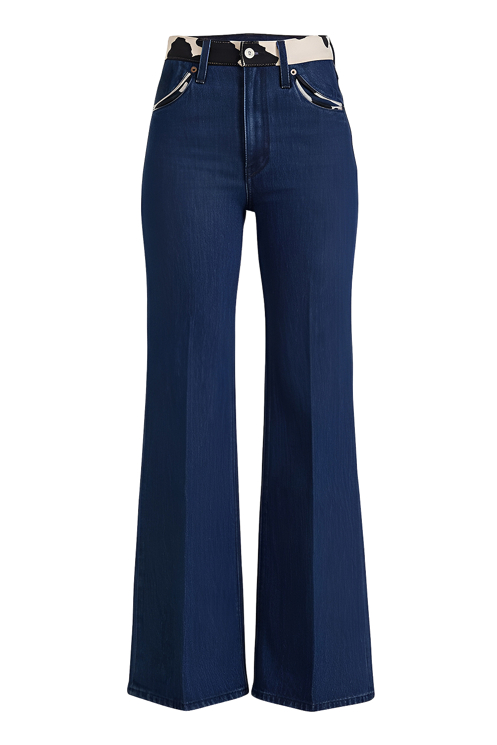 תמונה קידמית של ליוויס X צעצוע של סיפור מכנסי ג'ינס מתרחבים