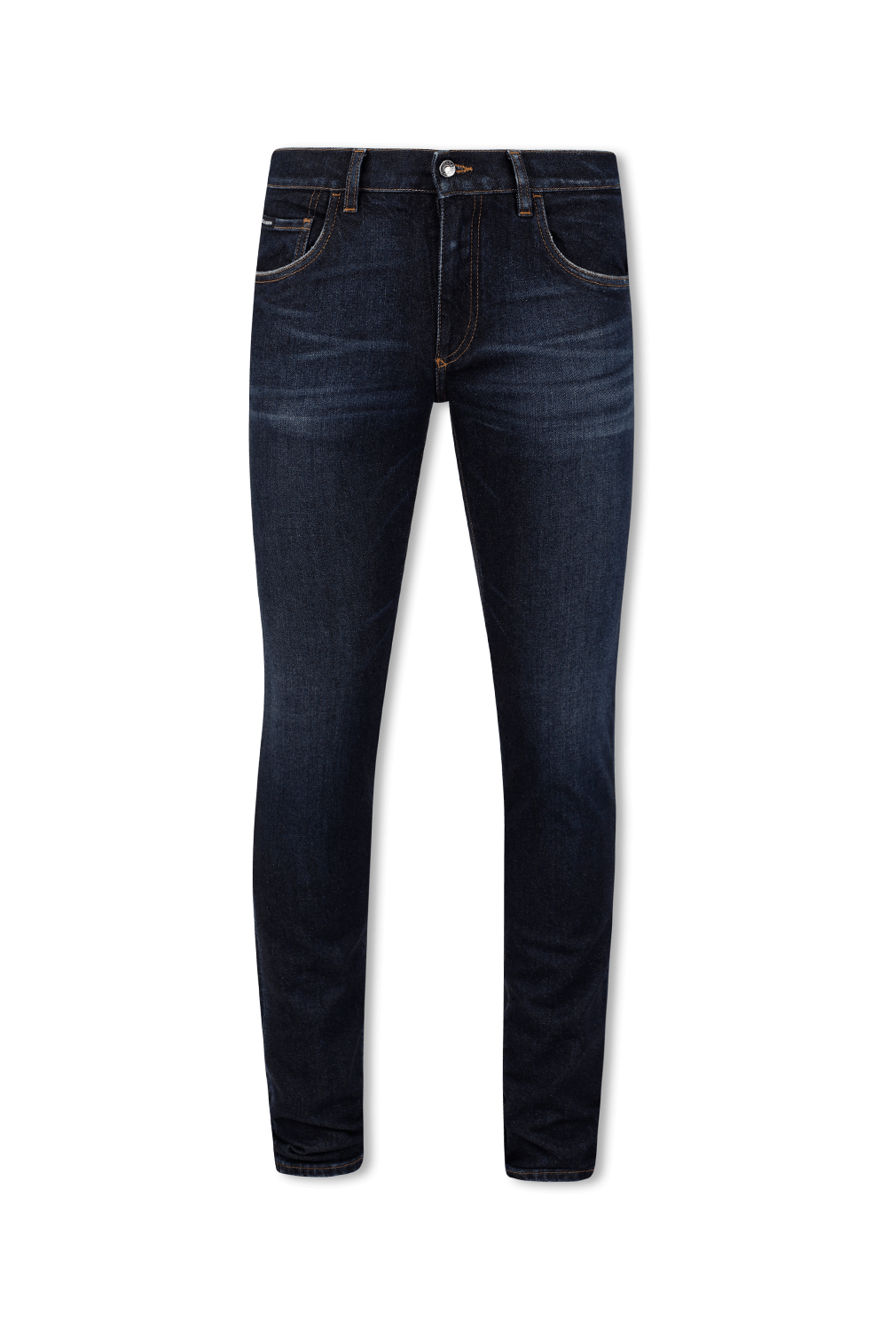 תמונה קידמית של מכנסי ג'ינס וינטג' בגזרת סלים