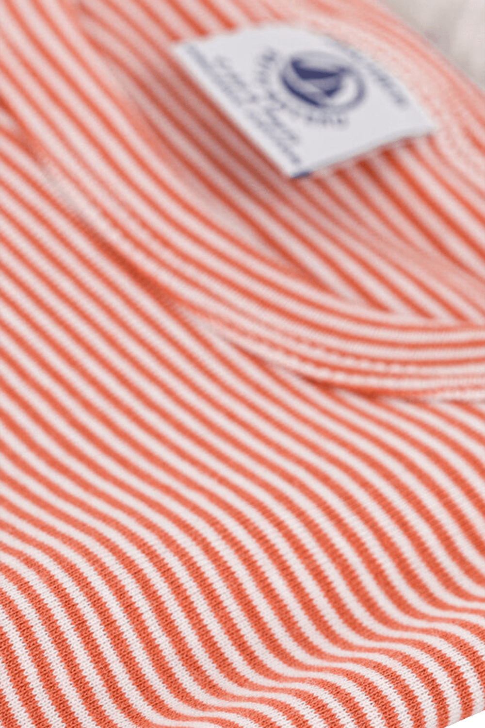 תמונה אחורית של מארז 2 חולצות בייסיק בהדפס פסים - גילאי 6-12