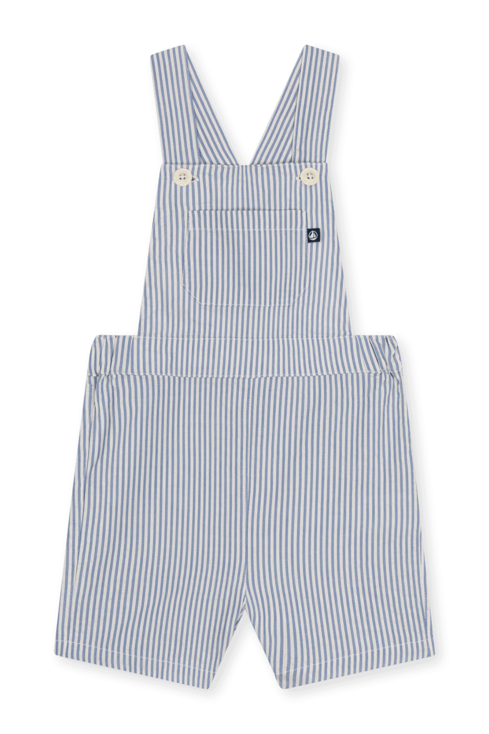 תמונה קידמית של אוברול קצר - גילאי 6-12 חודשים