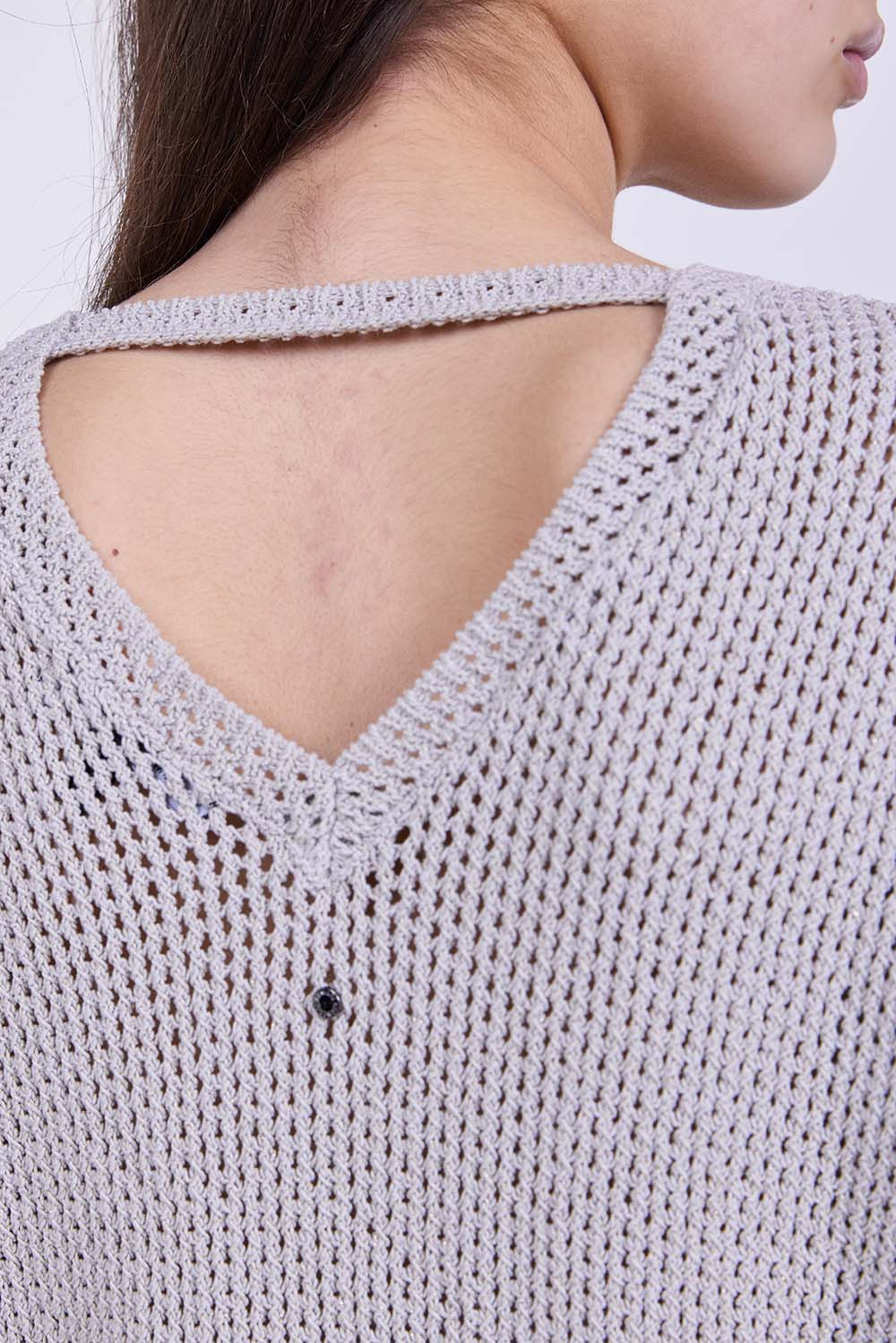 תמונת תקריב דוגמן של סריג