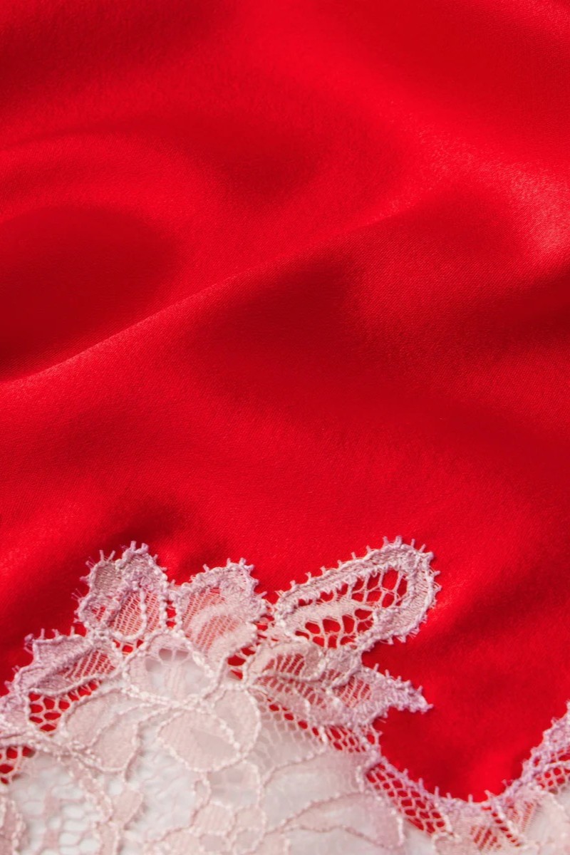 GARTER CAMI AND SHORT SET