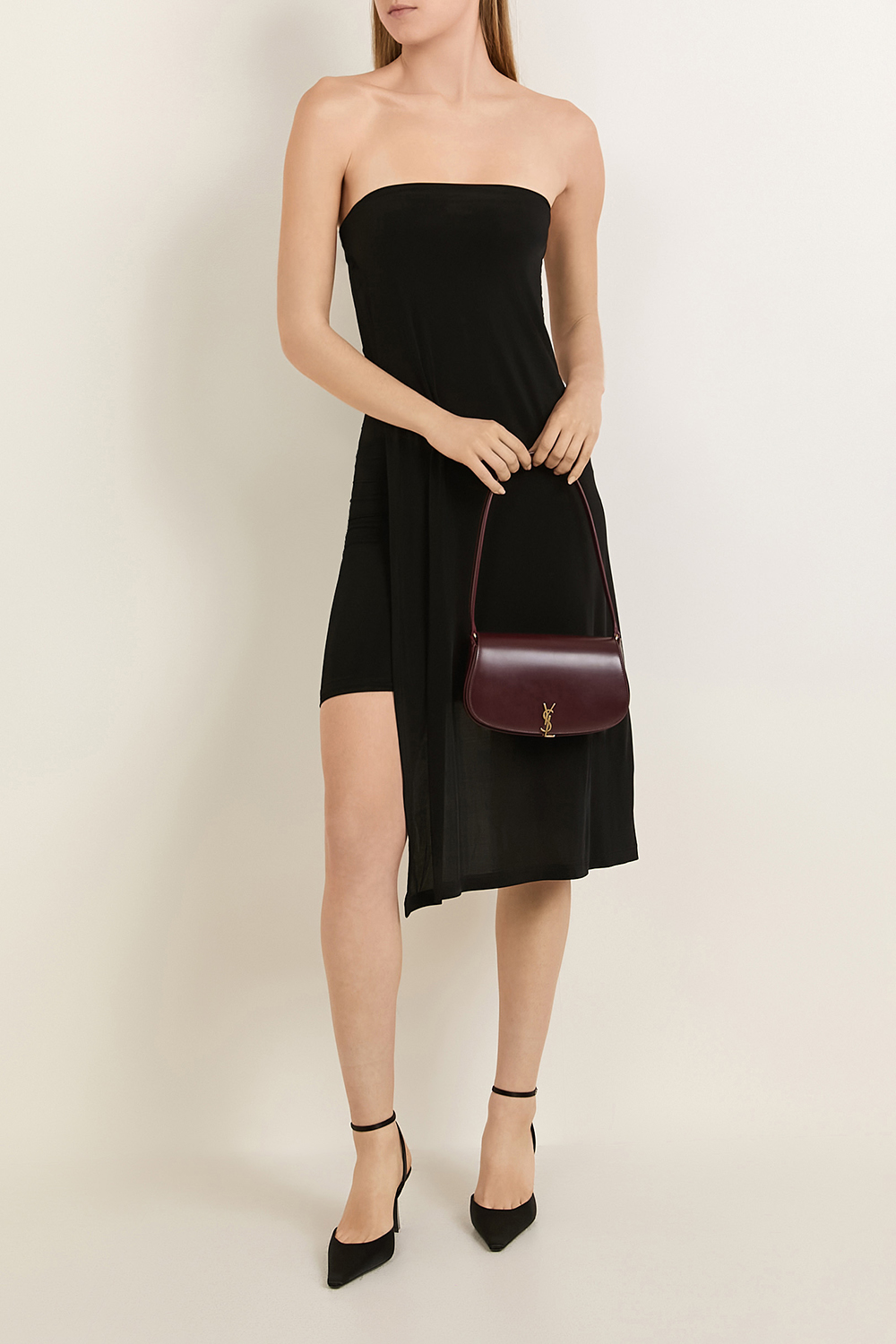 תמונת דוגמן קידמית של תיק כתף מיני