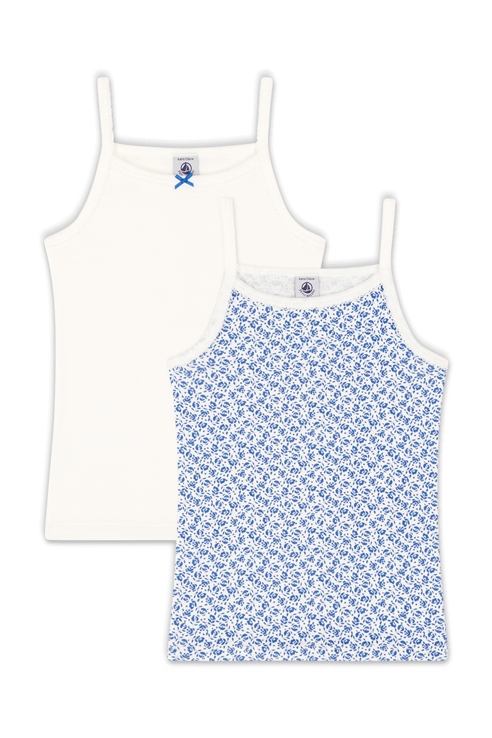 תמונה קידמית של מארז שתי גופיות מכותנה - גילאי 6-12