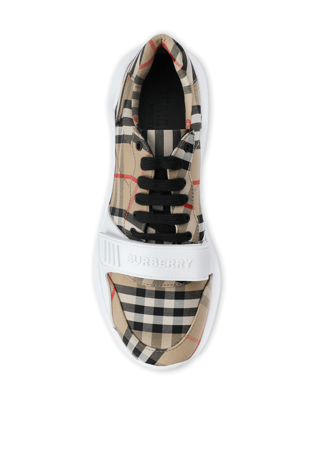תמונת פנים של Vintage Check Cotton Sneakers