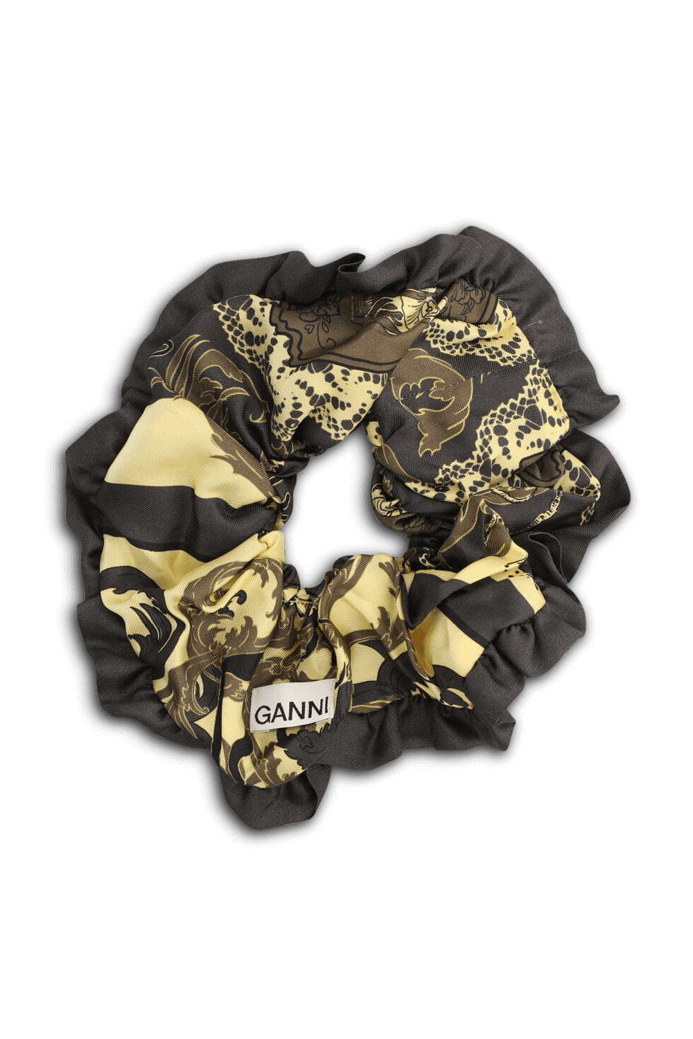 תמונה אחורית של גומיית סקראנצ'י לשיער