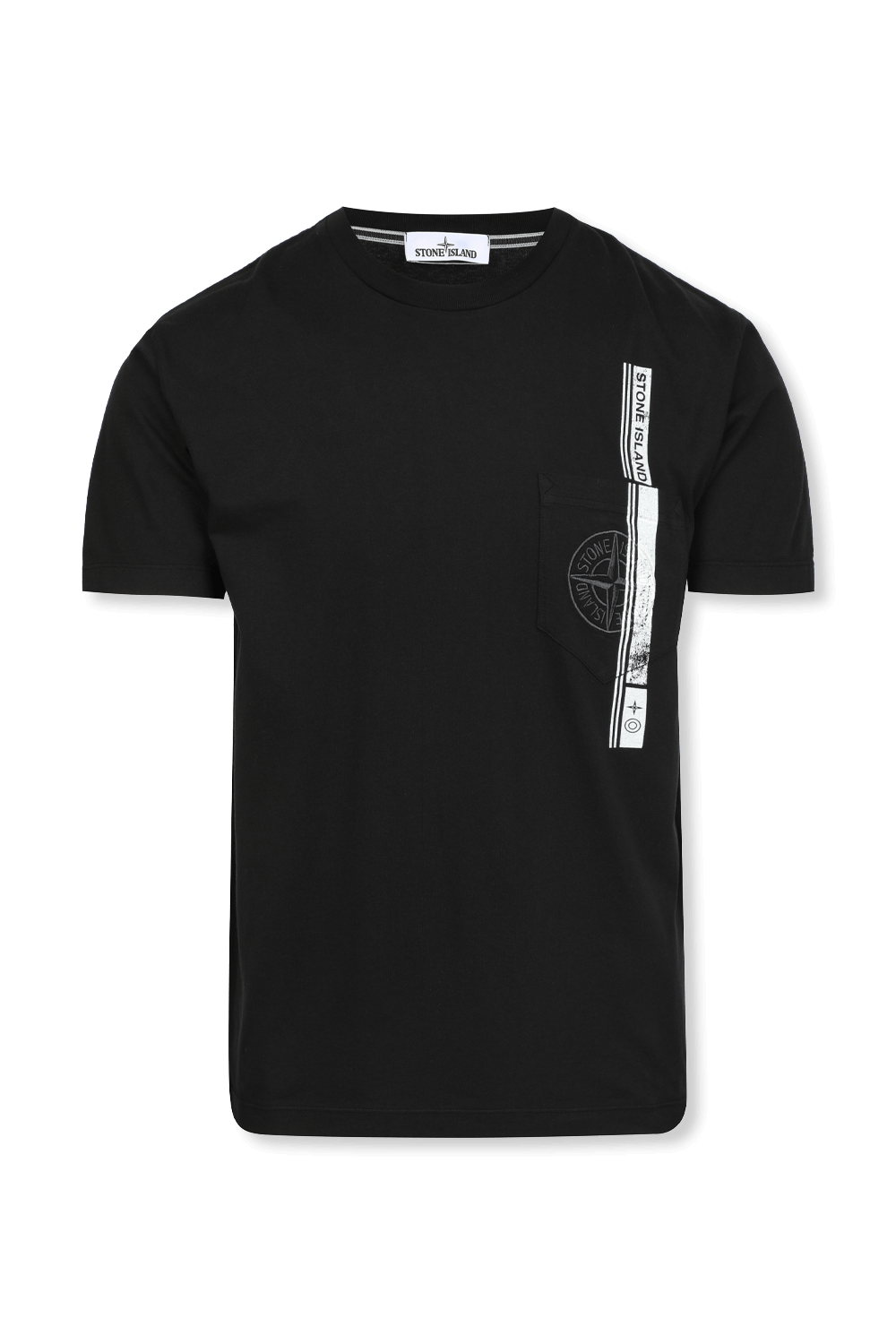 תמונה קידמית של Pocket Logo T Shirt in Black