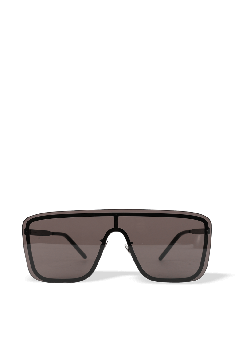 364 Mask Sunglasses in Black image number null SAINT LAURENT