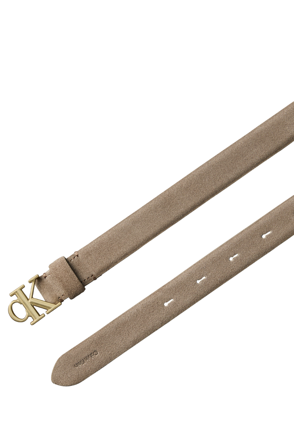 תמונה אחורית של חגורת עור