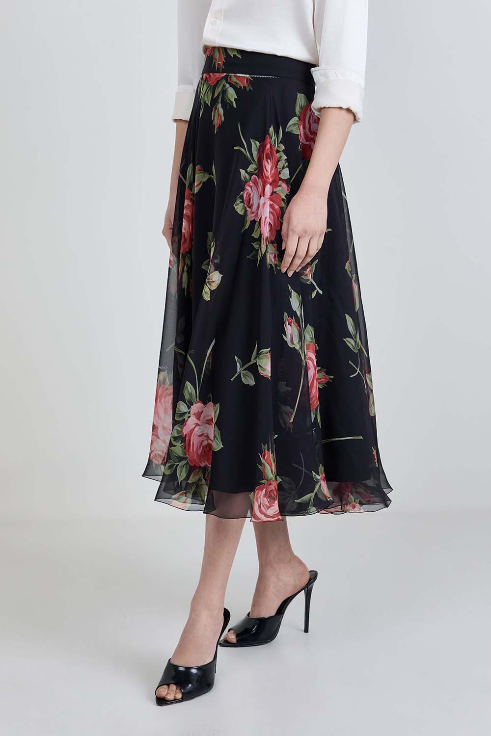 תמונת דוגמן קידמית של חצאית מידי