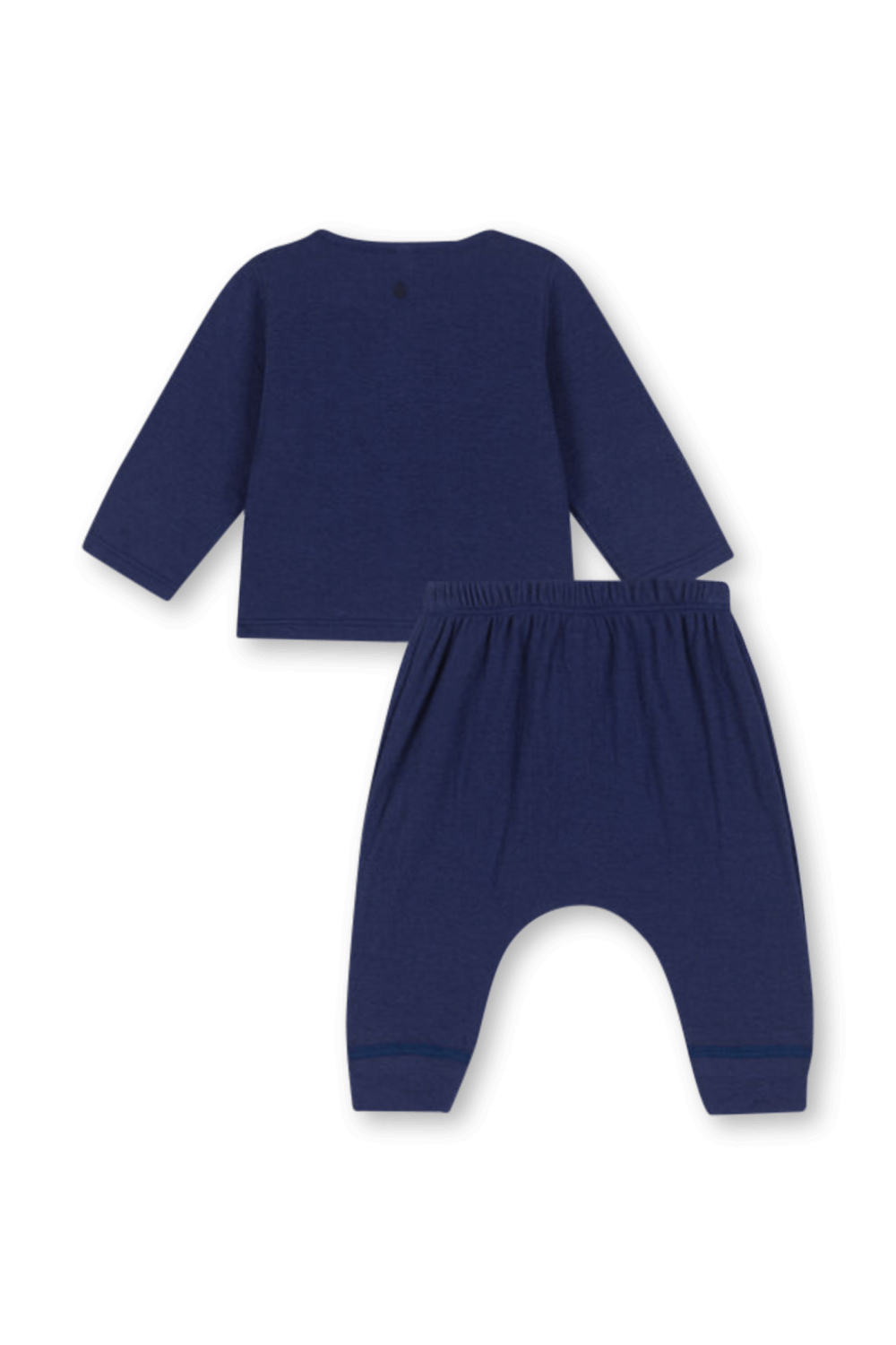 תמונה אחורית של סט קרדיגן ומכנסי ג'וג - גילאי 1-18 חודשים