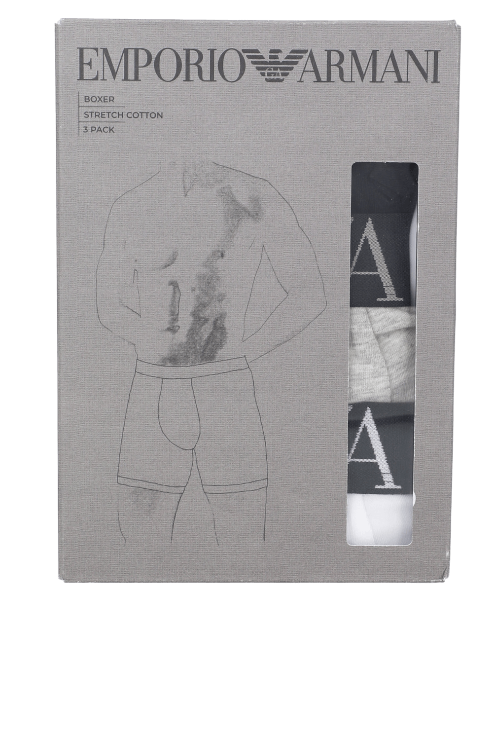 תמונה קידמית של מארז שלושה תחתונים