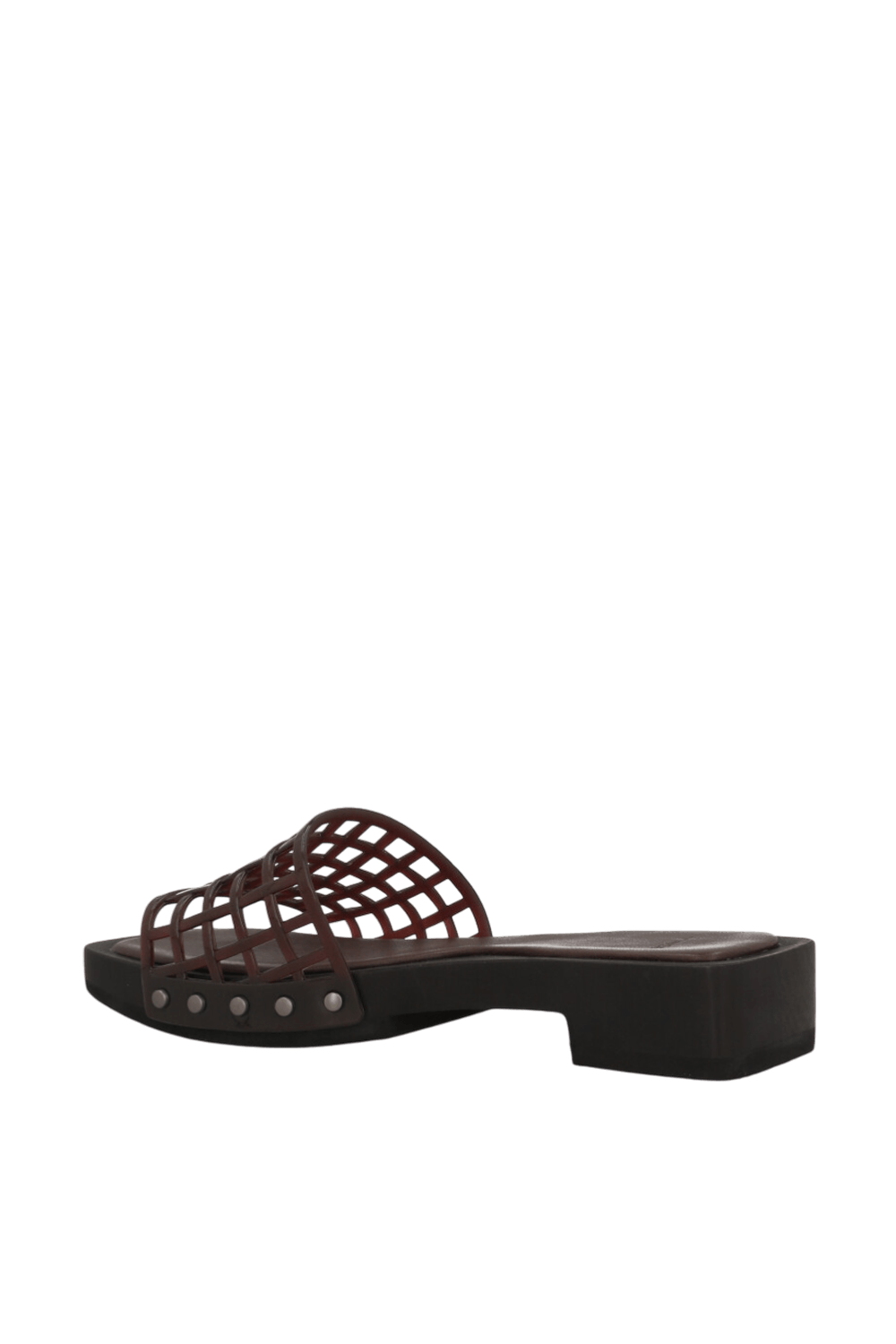 תמונה אחורית של כפכפי עץ