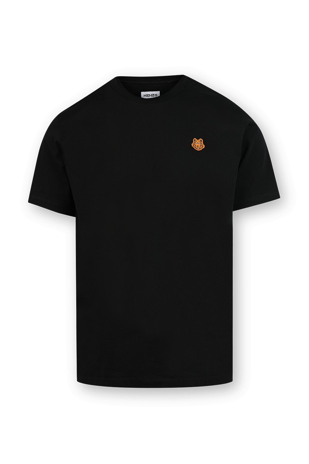 חולצת טי שחורה עם לוגו נמר KENZO
