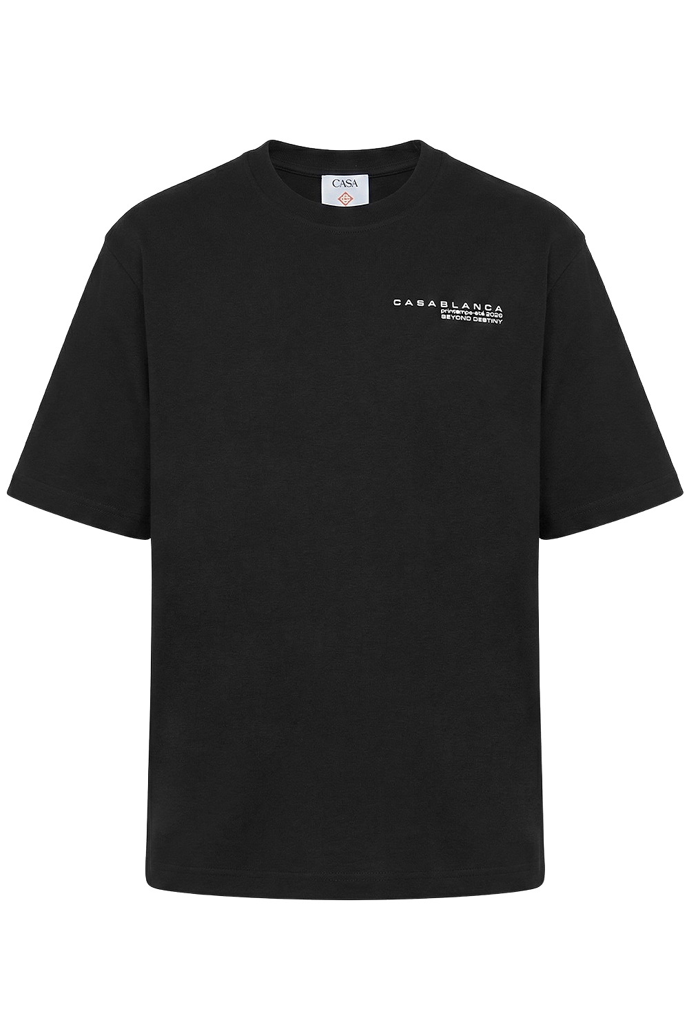 תמונה קידמית של חולצת טי אוברסייז