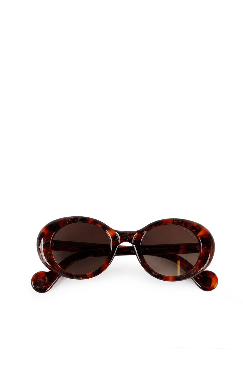 תמונה קידמית של Vintage-Inspired Butterfly Shape Sunglasses in Brown