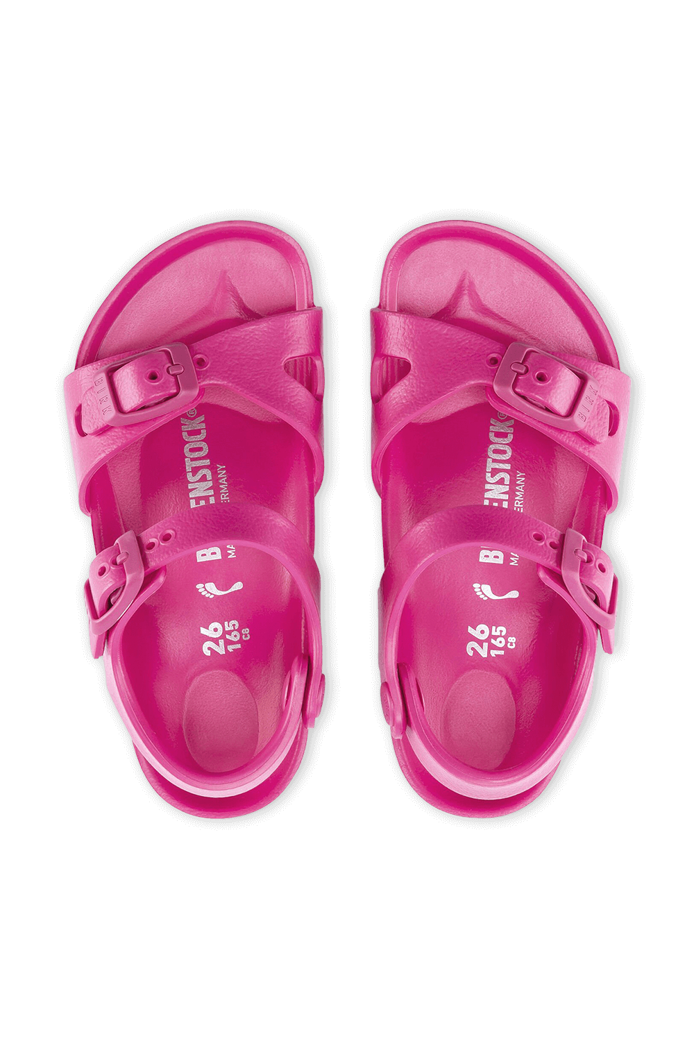 מידות 24-34 סנדלי ריו סגולות בגימור מט BIRKENSTOCK