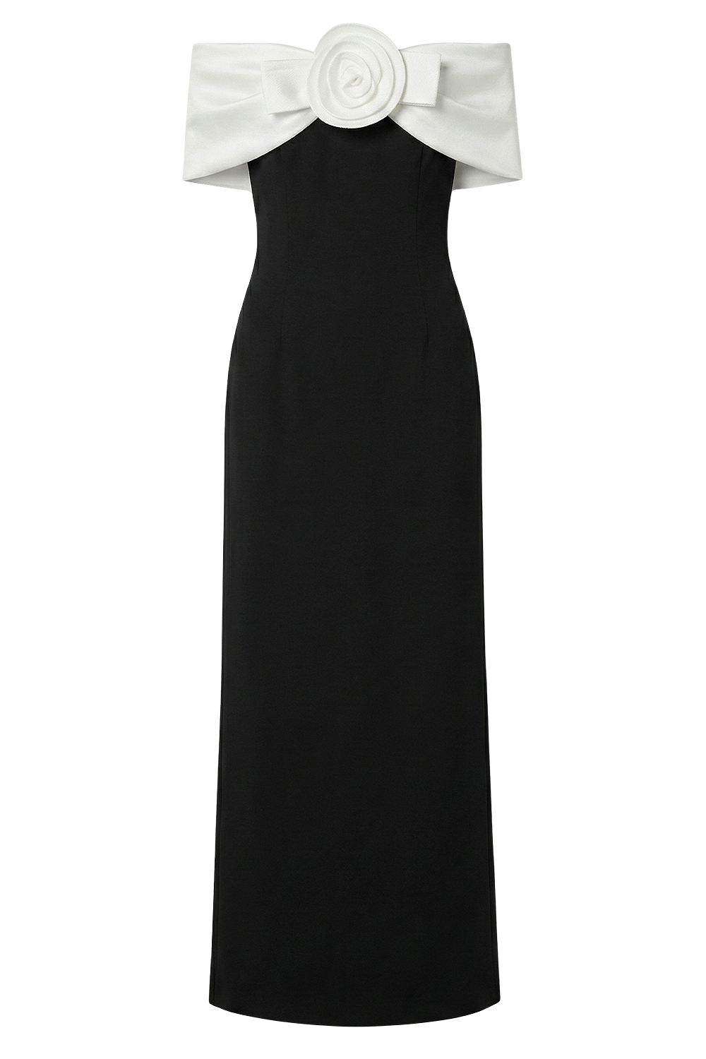 תמונה קידמית של שמלת מקסי