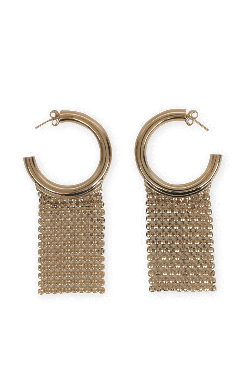 תמונה קידמית של Pixel Earrings in Gold