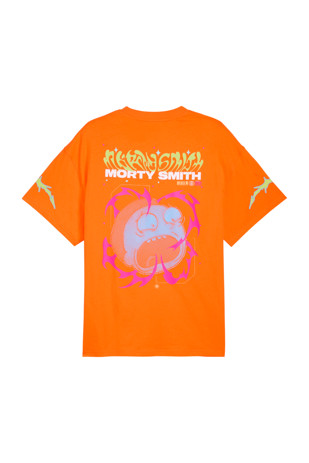 תמונה אחורית של פומה X מלו ריק אנד מורטי חולצת טי