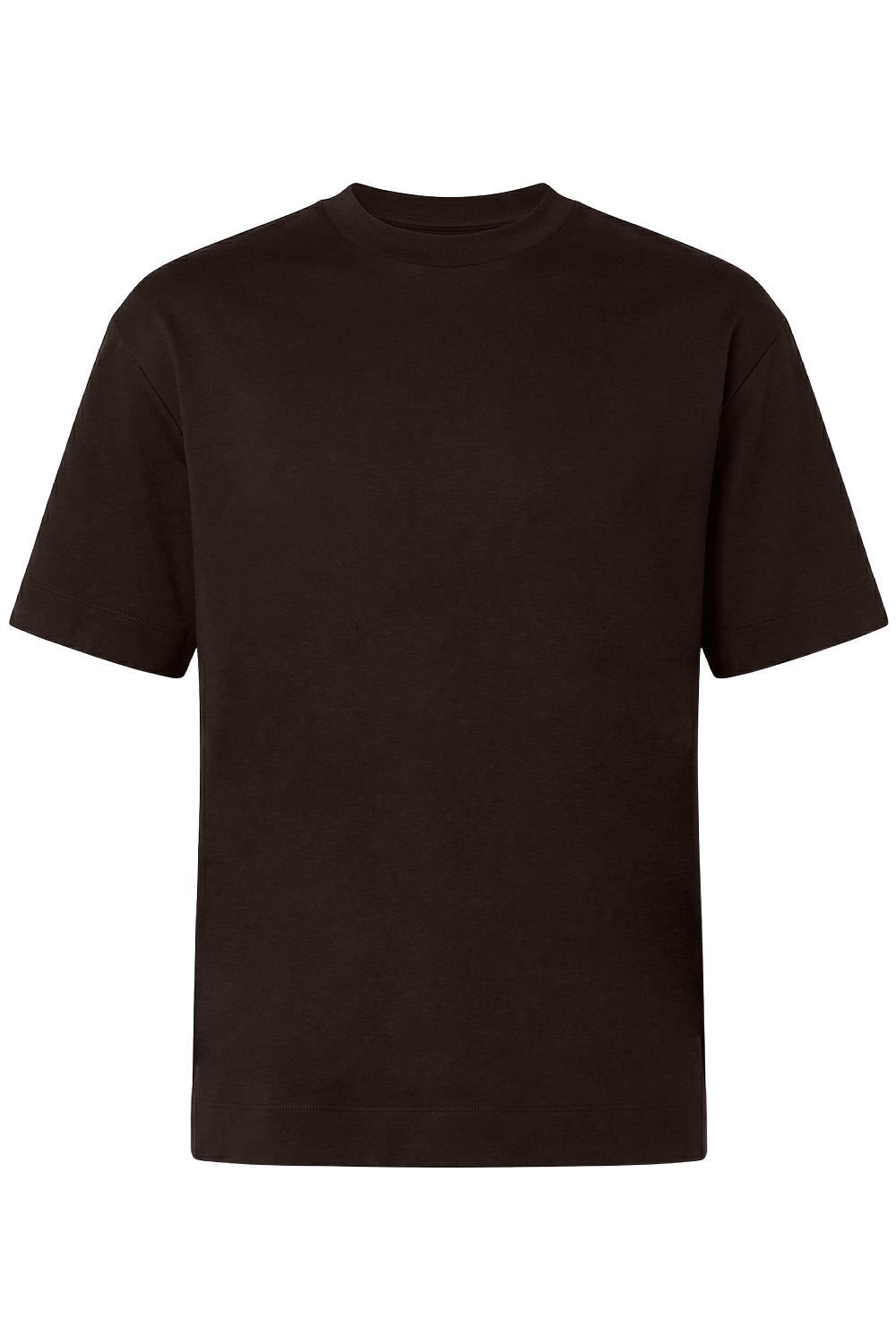 תמונה קידמית של חולצת טי בגזרה משוחררת