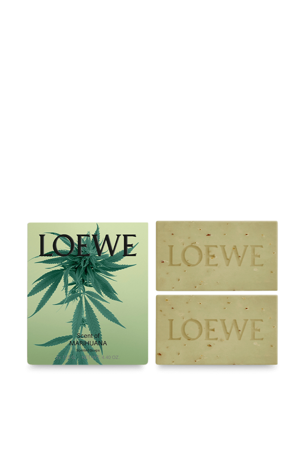 תמונה אחורית של Loewe Marihuana Scented Soap Pack