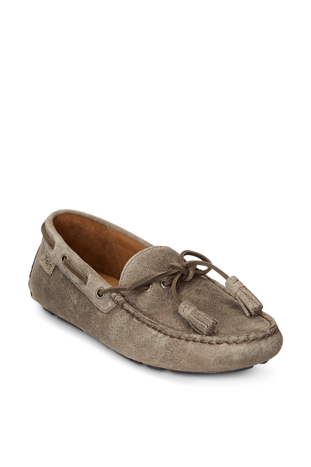 תמונה אחורית של נעלי מוקסינים