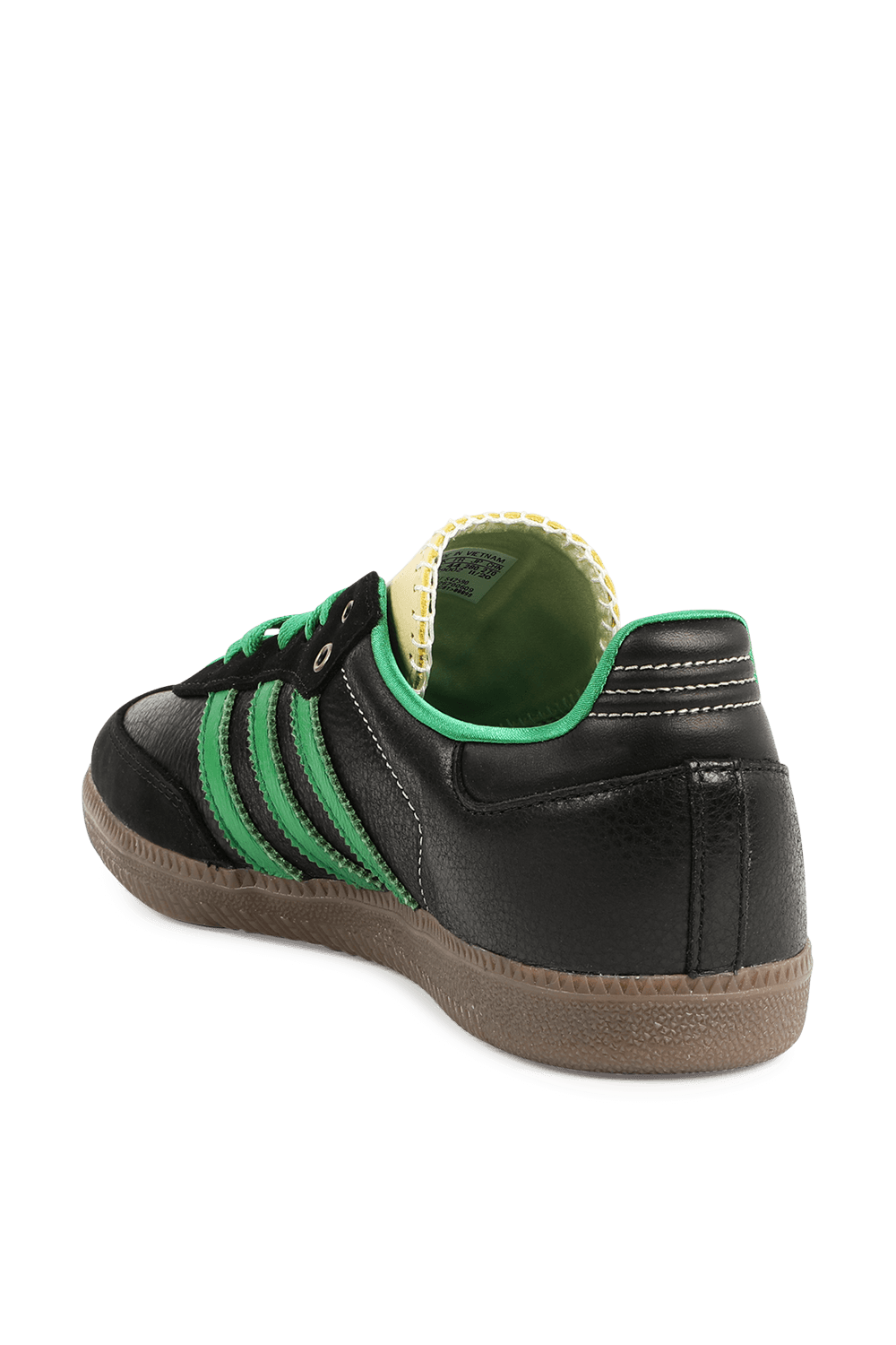 תמונה אחורית של Wales Bonner Samba Shoes in Black