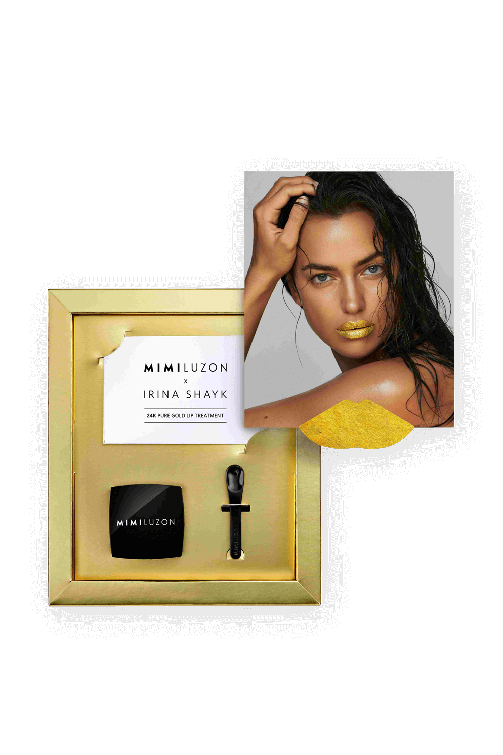 תמונת פנים של 24K Pure Gold Lip Treatment