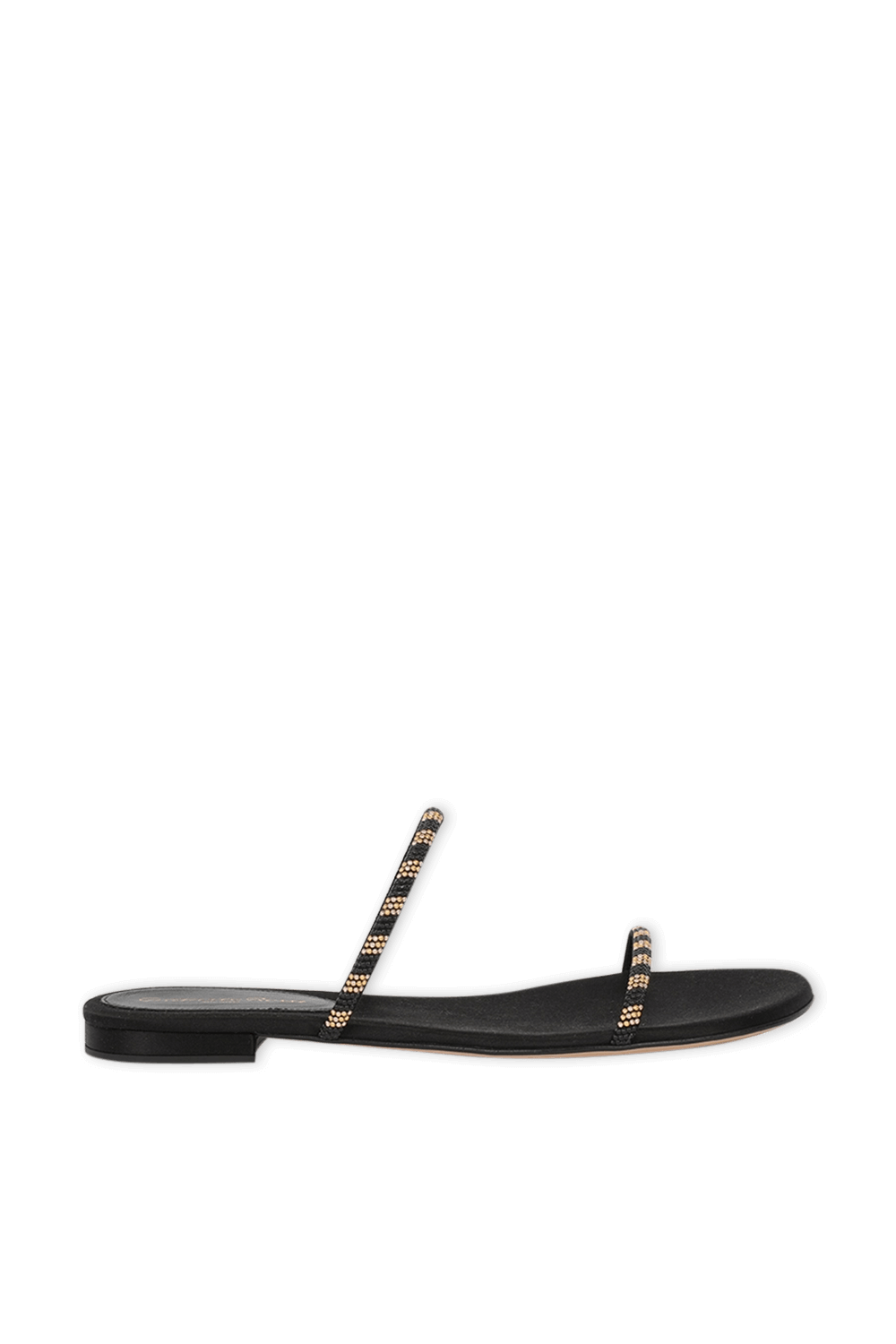 תמונה קידמית של Melina 05 Flat Sandals in Black