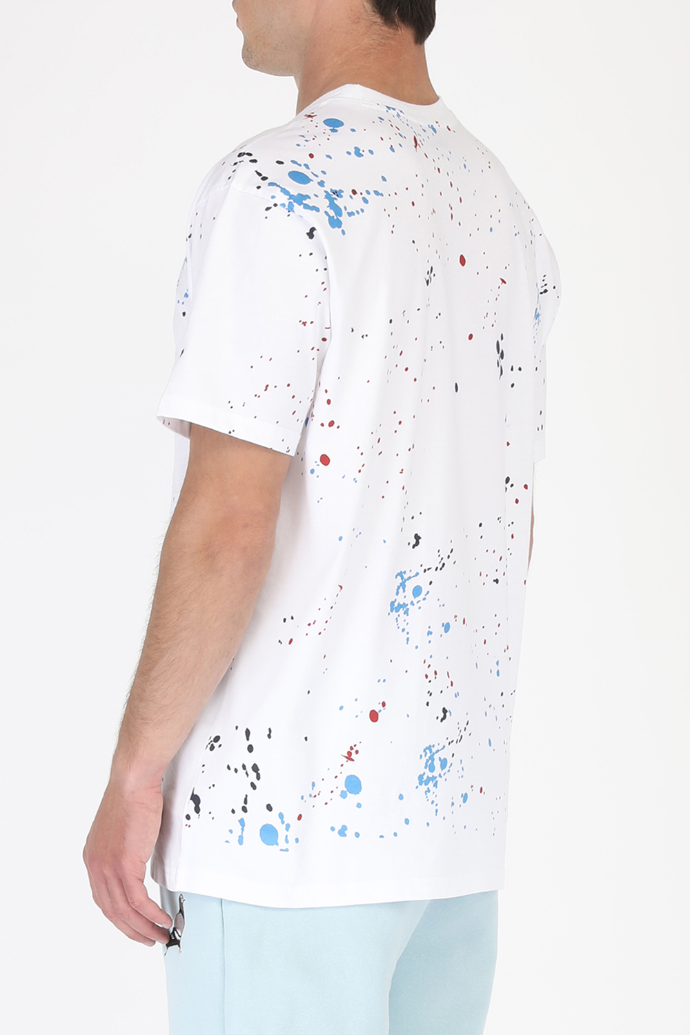 תמונת דוגמן אחורית של Pigeon Logo Dripping Tee